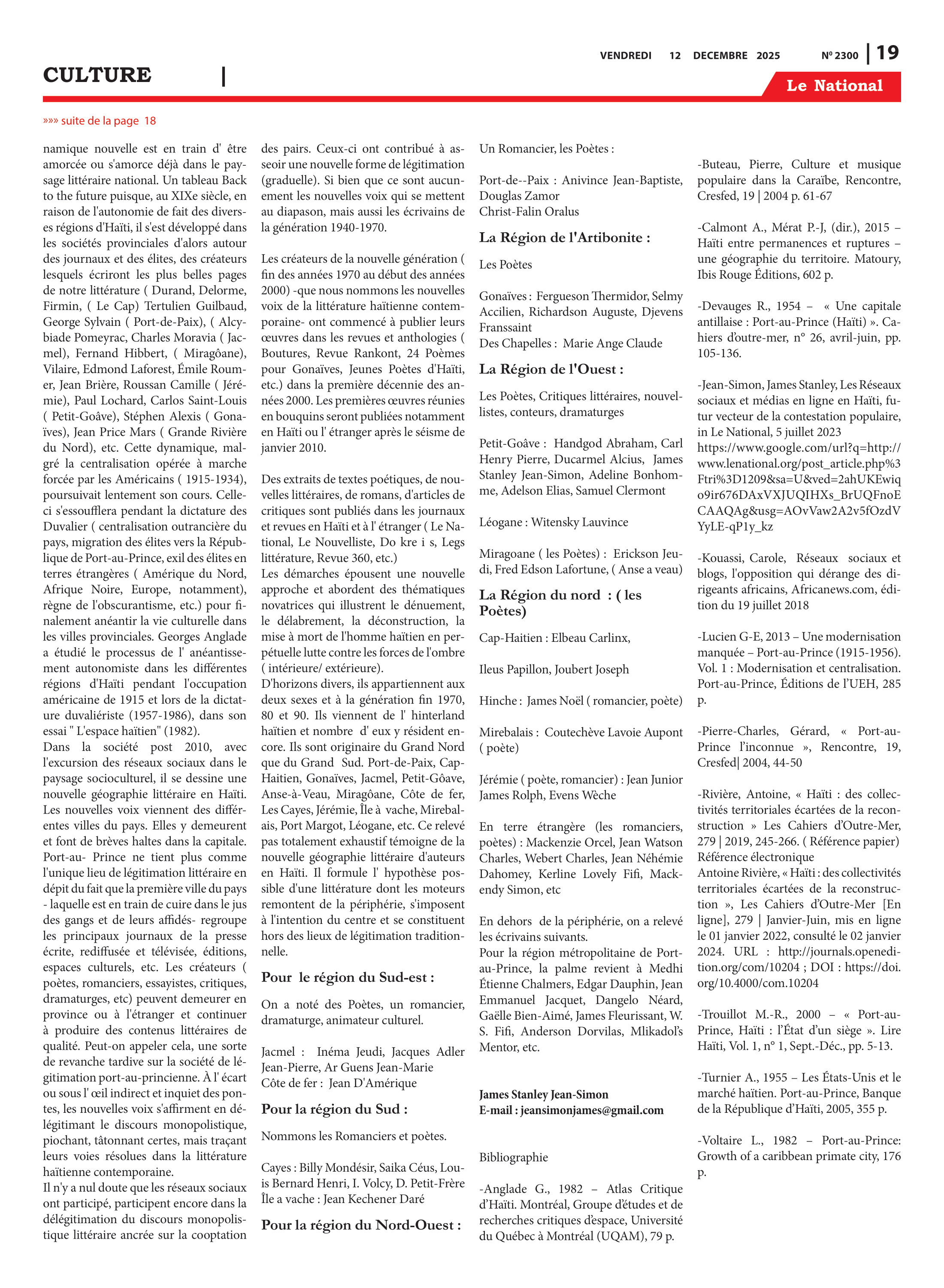 Page 18 de l'édition 2300